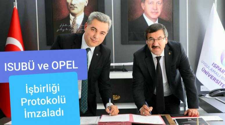 ISUBÜ ve Mutsan Opel İşbirliği Protokolü İmzaladı