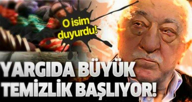 HSK Başkanvekili Mehmet Yılmaz duyurdu! Yargıda büyük FETÖ temizliği başlıyor
