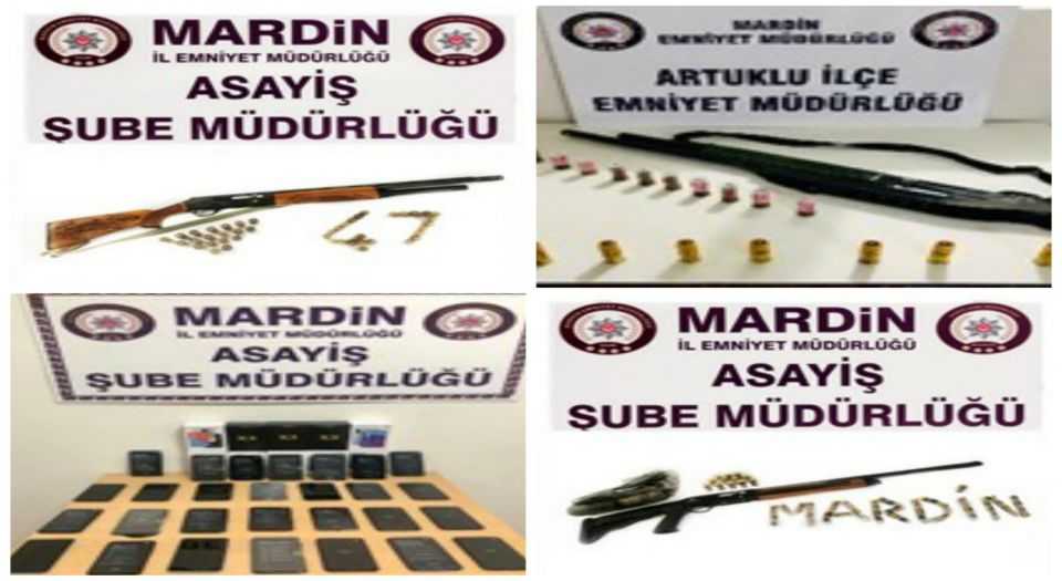 Mardin’de aranan 185 kişiye gözaltı