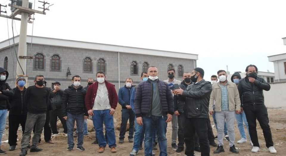 Diyarbakırda işçilerin haklı isyanı