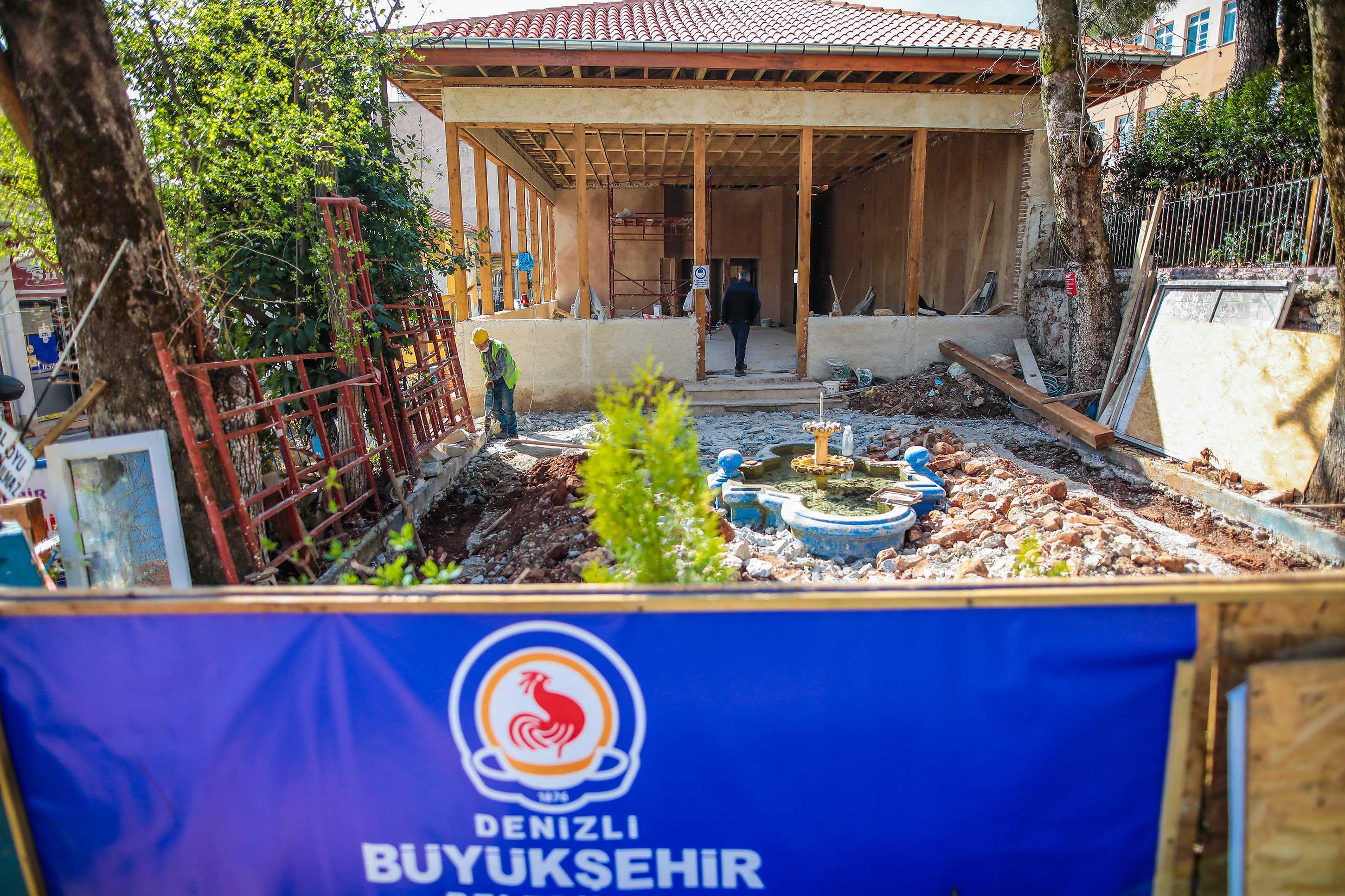 Denizli Şirinköy Kahvehanesi yeniden hayat buluyor