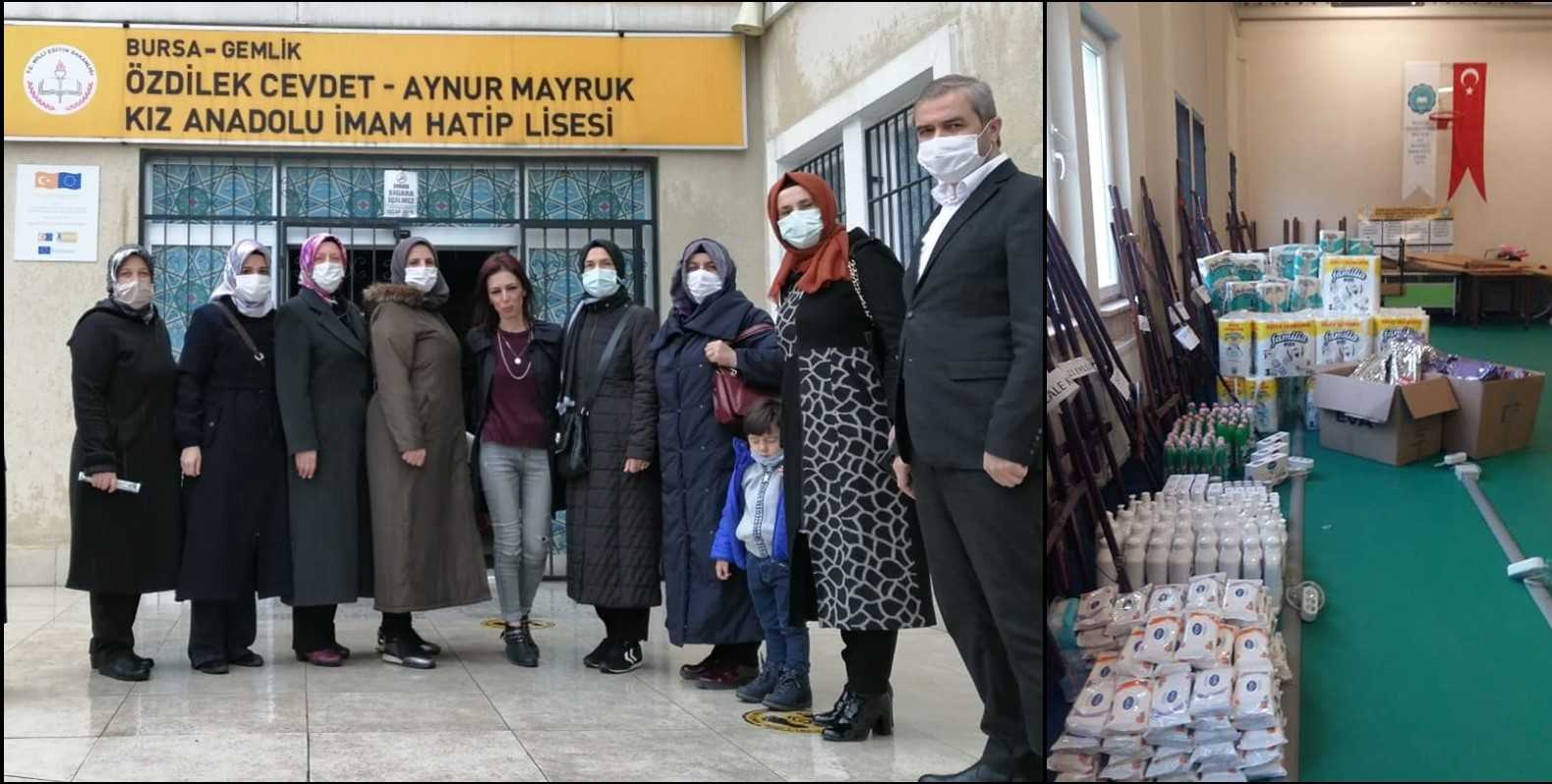 Bursada Gemlikli kadınlar Türkiye’ye örnek oluyorlar
