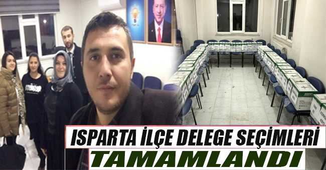 ISPARTA İLÇE DELEGE SEÇİMLERİ TAMAMLANDI