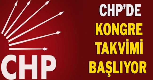 CHP’de İlçe Kongresi Delege Seçimleri İle İlçe ve İl Kongreleri Takvimi Belli Oldu