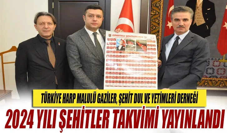 2024 Yılı Şehitler Takvimi Yayınlandı