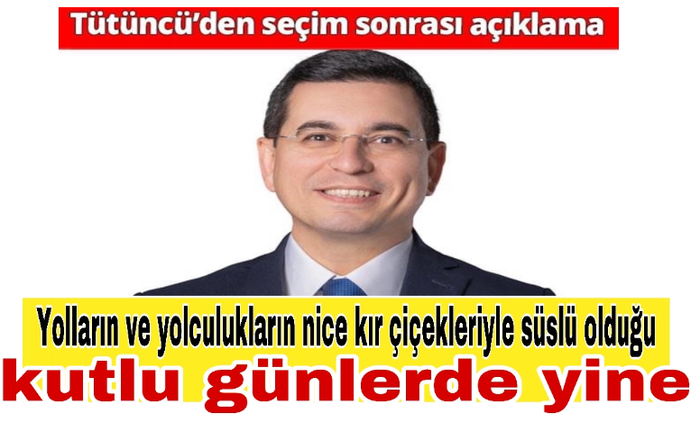 Antalya Büyükşehir Belediye Başkan adayı Hakan Tütüncü