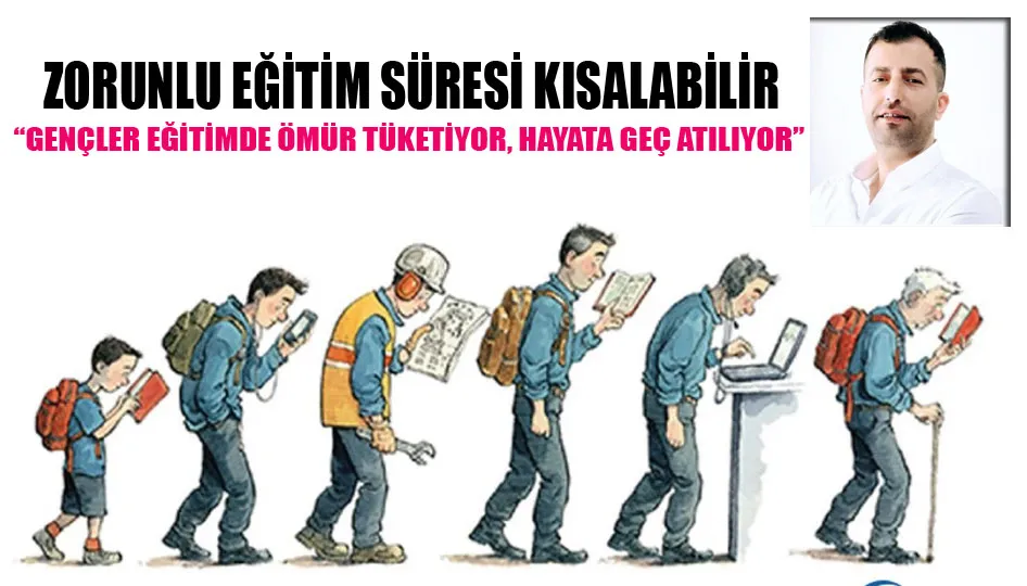 Kamuoyu: “Gençler eğitimde ömür tüketiyor, hayata geç atılıyor”