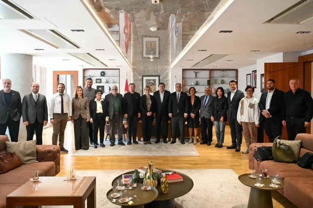 İbrahim Can Ergun’den Başkan Muharrem Erkek’e iade-i ziyaret