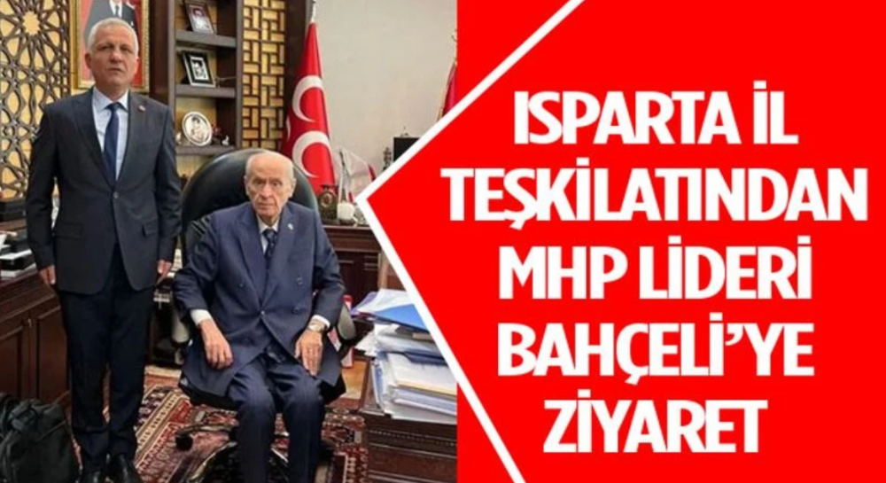 Bahçeli’den Isparta Teşkilatına Tebrik