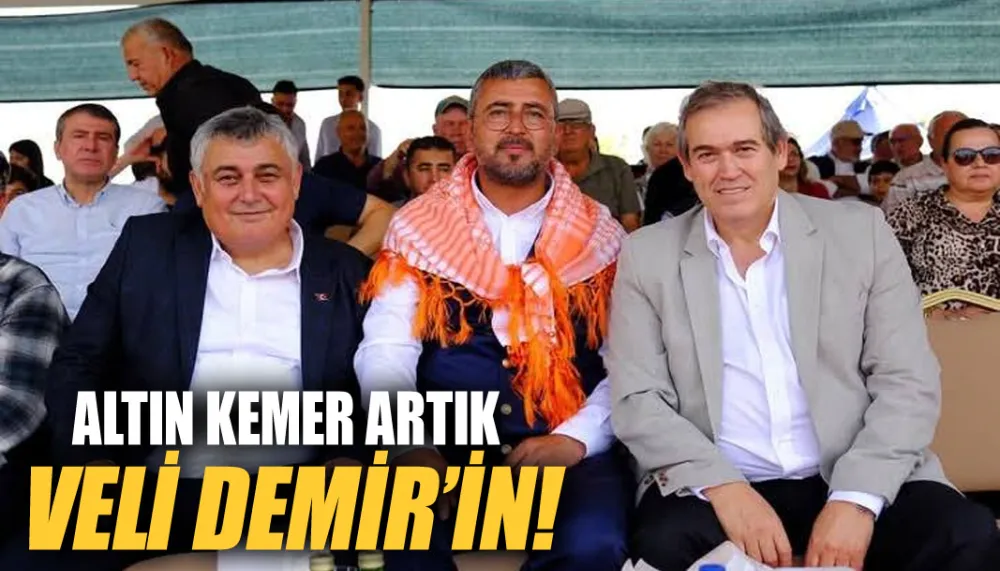 Altın kemer artık Veli Demir’in!
