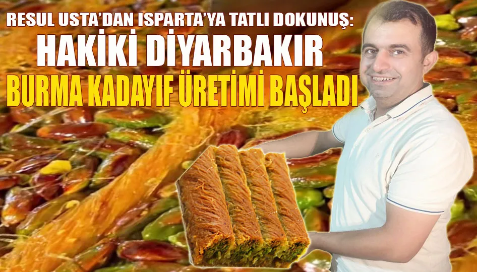 Burma Kadayıf Lezzeti Isparta