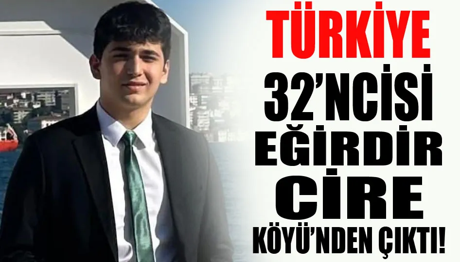 Türkiye 32’ncisi Eğirdir Cire köyü’nden çıktı!