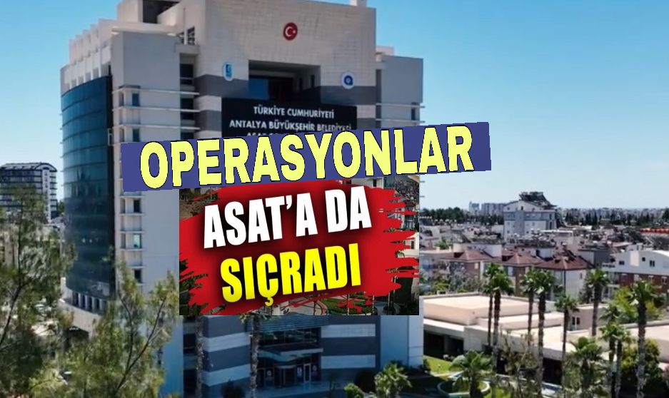 ASAT su şebeke müdürlüğü’ne operasyon: İhale dosyaları incelendi