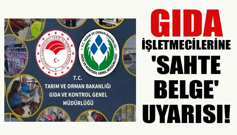 Gıda işletmecilerine 