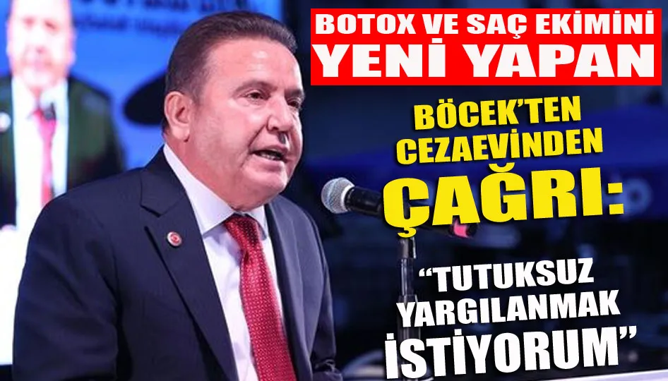 MUHİTTİN BÖCEK’TEN CEZAEVİNDEN MEKTUP: “TUTUKSUZ YARGILANMAK İSTİYORUM”