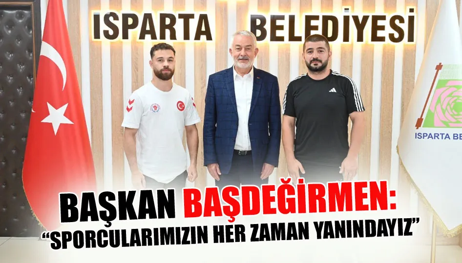 Başkan Başdeğirmen: “Sporcularımızın her zaman yanındayız”