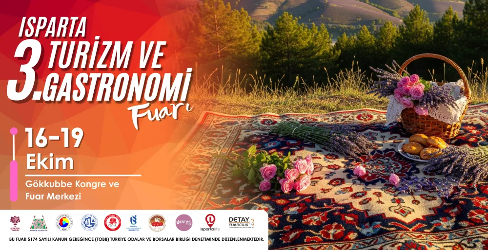 ISPARTA 3. TURİZM VE GASTRONOMİ FUARI