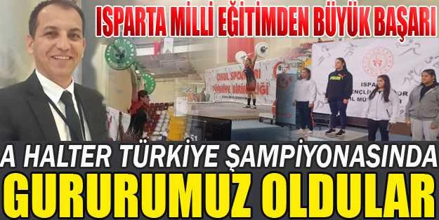 ISPARTA İL MİLLİ EĞİTİMDEN BÜYÜK BAŞARI